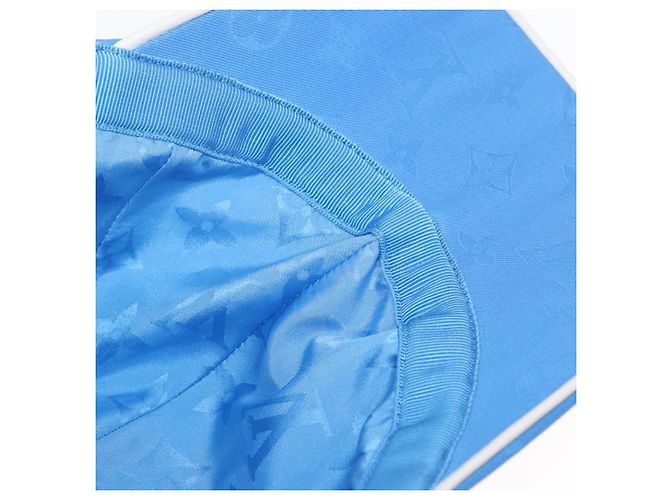 LOUIS VUITTON Cappello Monogram Yayoi Kusama Infinity Dot Blu M7068M Auth 159436SM - vista 21