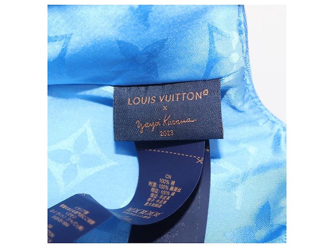 LOUIS VUITTON Cappello Monogram Yayoi Kusama Infinity Dot Blu M7068M Auth 159436SM - vista 23