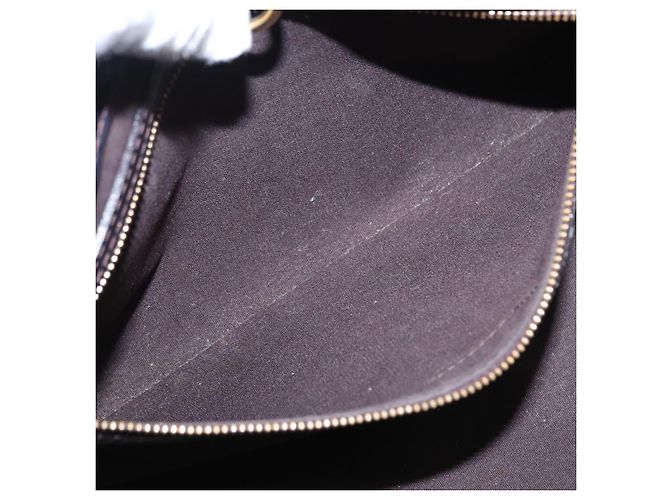 LOUIS VUITTON Borsa Wilshire PM Monogram Vernis Amarante M93641 LV Auth 157742 Bordò - vista 22