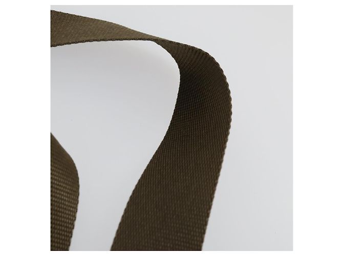 PRADA Borsa a Mano Nylon 3 Pezzi Verde Beige Auth 157831 - vista 20