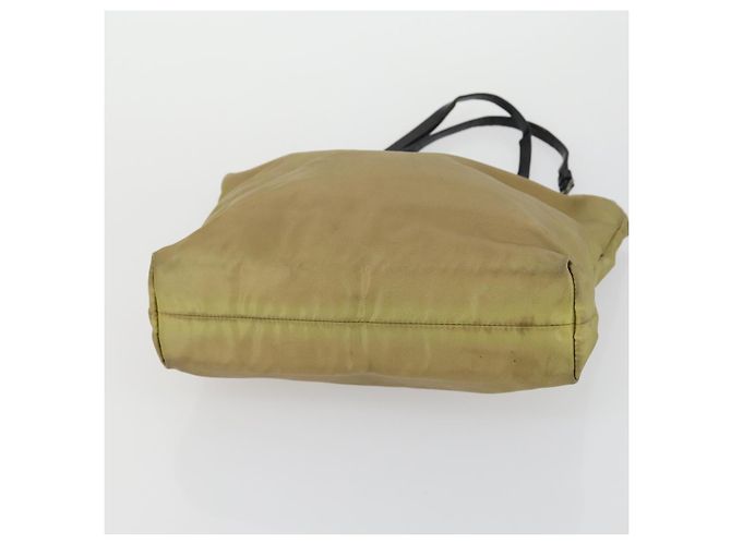 Borsa a Spalla PRADA Nylon 4 Set Beige Khaki Auth 156743 Cachi - vista 12