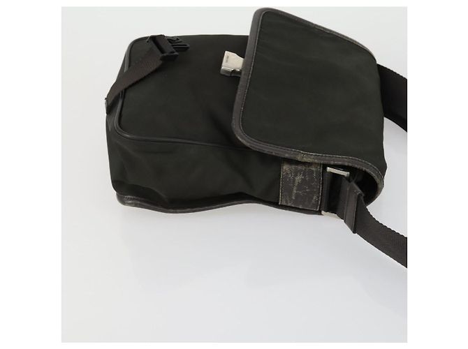 Borsa a Spalla PRADA Nylon 4 Set Beige Khaki Auth 156743 Cachi - vista 16