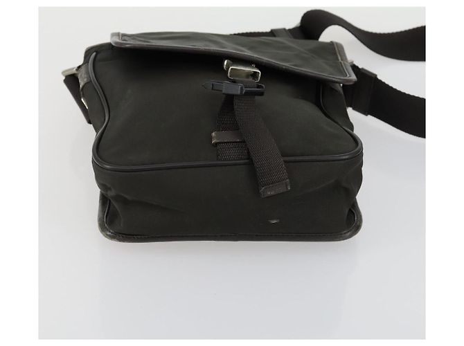 Borsa a Spalla PRADA Nylon 4 Set Beige Khaki Auth 156743 Cachi - vista 18