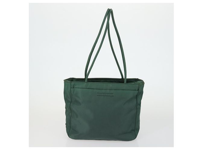 Borsa a Spalla PRADA Nylon 4 Set Beige Khaki Auth 156743 Cachi - vista 2