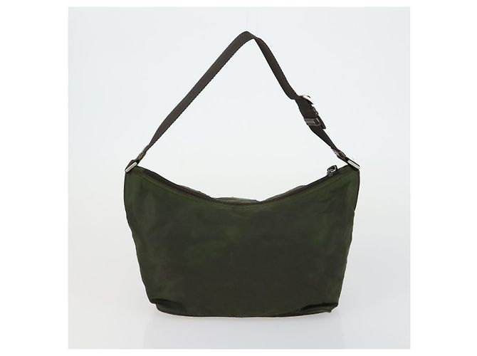 Borsa a Spalla PRADA Nylon 4 Set Beige Khaki Auth 156743 Cachi - vista 21