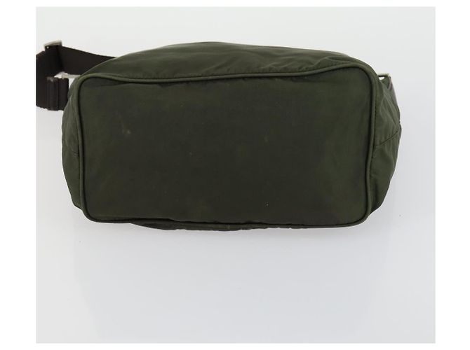 Borsa a Spalla PRADA Nylon 4 Set Beige Khaki Auth 156743 Cachi - vista 24