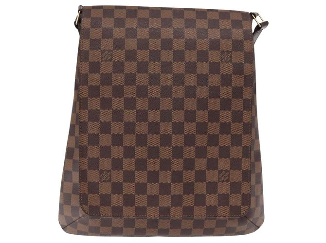 LOUIS VUITTON Borsa a Spalla Musette Damier Ebene N51302 LV Auth ka1013 - vista 13