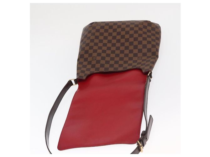 LOUIS VUITTON Borsa a Spalla Musette Damier Ebene N51302 LV Auth ka1013 - vista 18