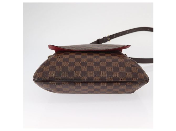 LOUIS VUITTON Borsa a Spalla Musette Damier Ebene N51302 LV Auth ka1013 - vista 5