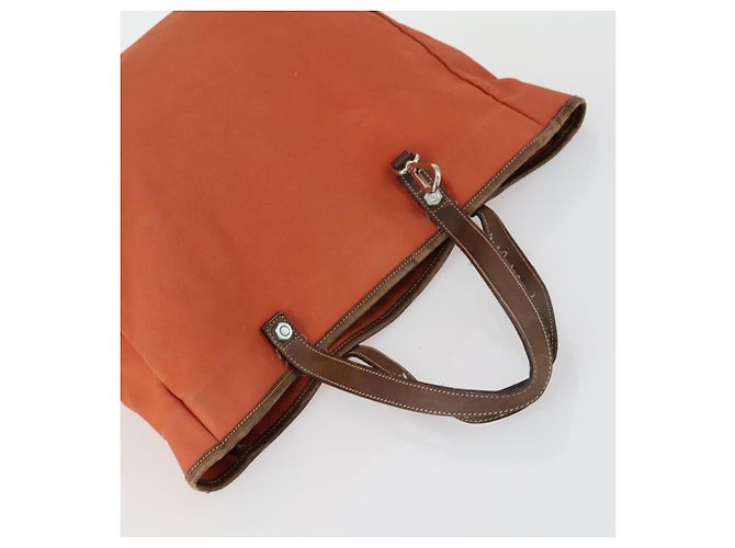 PRADA Borsa a Mano in Tela di Nylon 5 Set Beige Rosso Giallo Auth ti3570 - vista 14