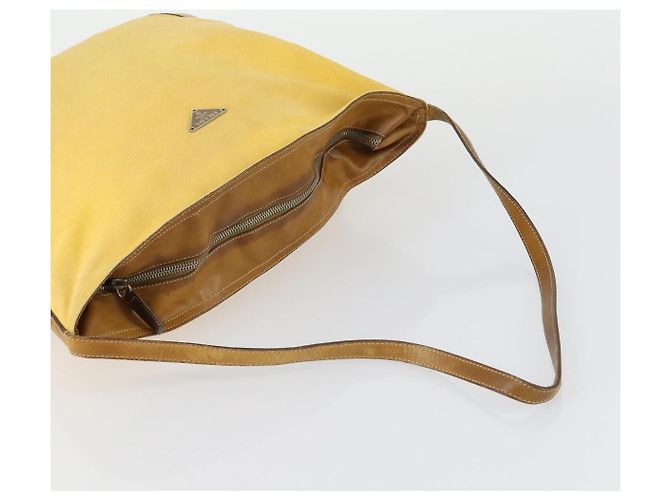 PRADA Borsa a Mano in Tela di Nylon 5 Set Beige Rosso Giallo Auth ti3570 - vista 25