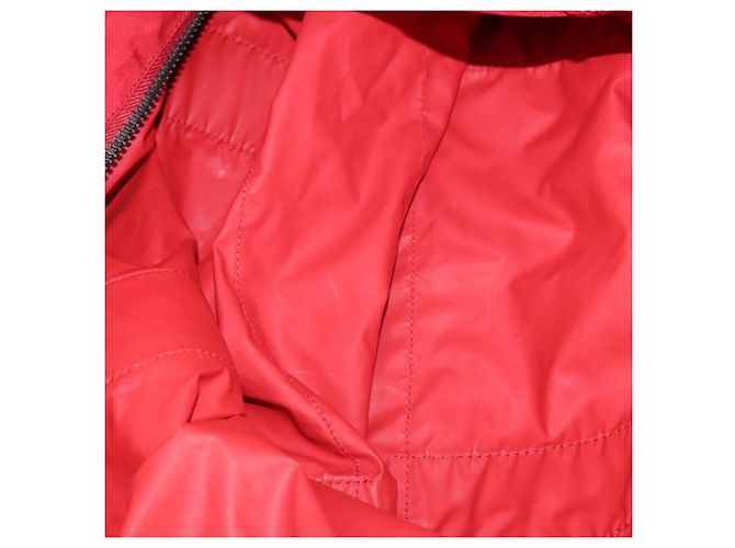 PRADA Borsa a Mano in Tela di Nylon 5 Set Beige Rosso Giallo Auth ti3570 - vista 6