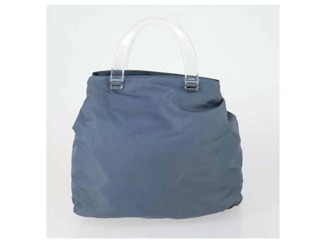 PRADA Borsa a Mano in Tela di Nylon 5 Set Beige Rosso Giallo Auth ti3570 - vista 8