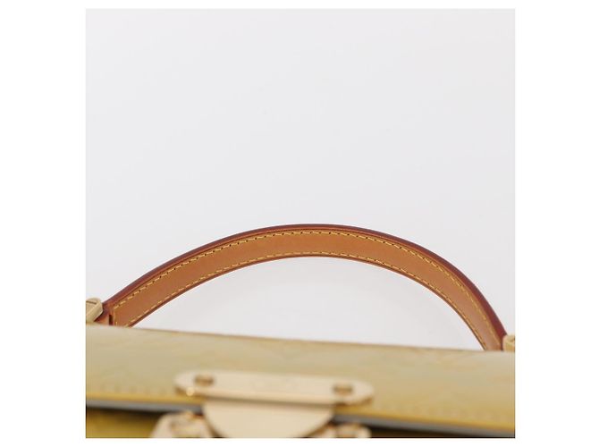 LOUIS VUITTON Borsa a mano Spring street Monogram Vernis Grigio M91029 LV Auth 158021 - vista 14
