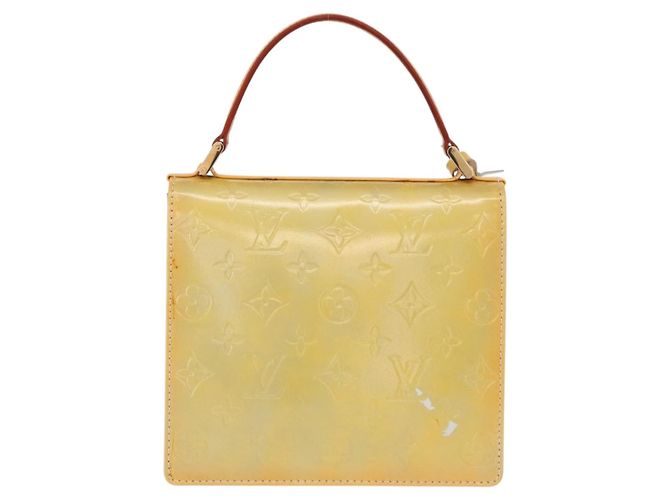 LOUIS VUITTON Borsa a mano Spring street Monogram Vernis Grigio M91029 LV Auth 158021 - vista 2