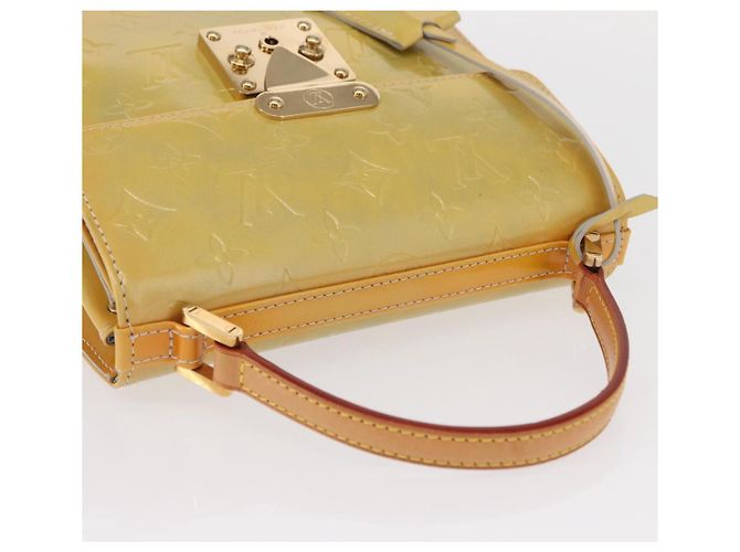 LOUIS VUITTON Borsa a mano Spring street Monogram Vernis Grigio M91029 LV Auth 158021 - vista 7
