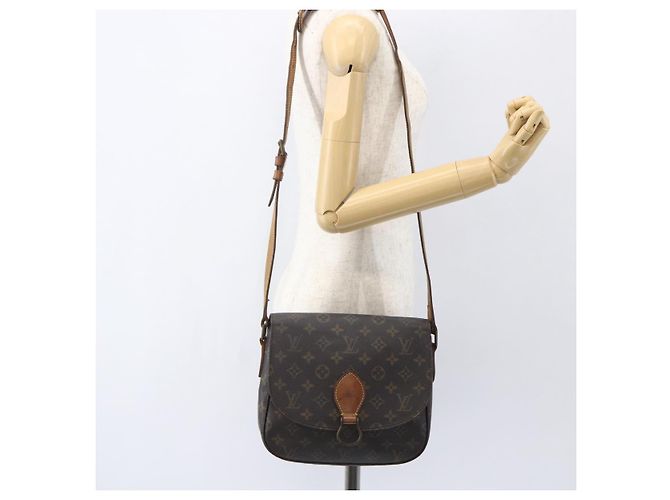 LOUIS VUITTON Borsa a Spalla Monogram Saint Cloud GM M51242 LV Auth 157352 Monogramma - vista 26