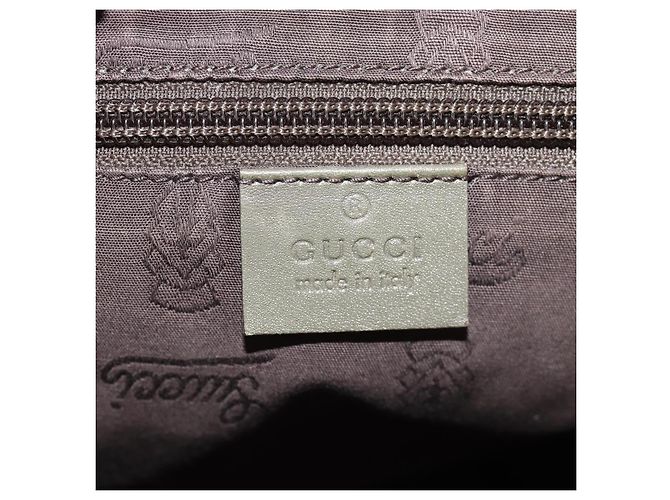 Borsa a Spalla GUCCI GG Implementation Khaki Argento 201446 Auth am10159 Cachi - vista 20