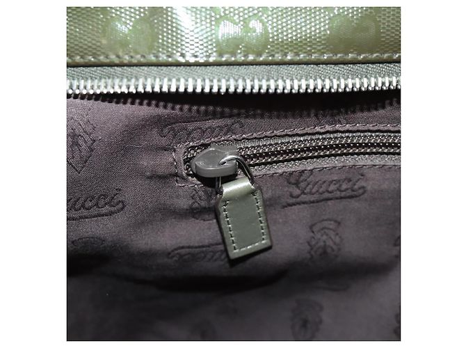 Borsa a Spalla GUCCI GG Implementation Khaki Argento 201446 Auth am10159 Cachi - vista 23