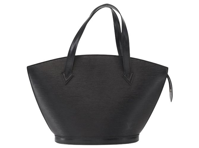 LOUIS VUITTON Borsa a Mano Epi Saint Jacques Nera M52272 LV Auth bs32028 Nero - vista 13