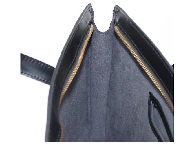 LOUIS VUITTON Borsa a Mano Epi Saint Jacques Nera M52272 LV Auth bs32028 Nero - vista 20