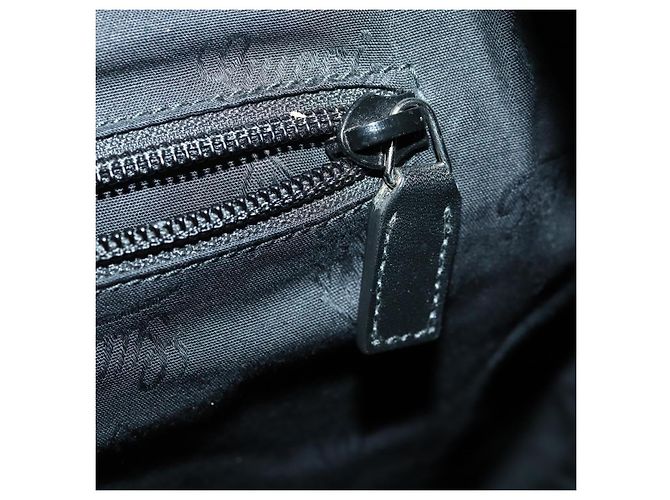 GUCCI GG Implementation Web Sherry Line Rucksack Schwarz Silber 347984 Auth ka1009 - Ansicht 24