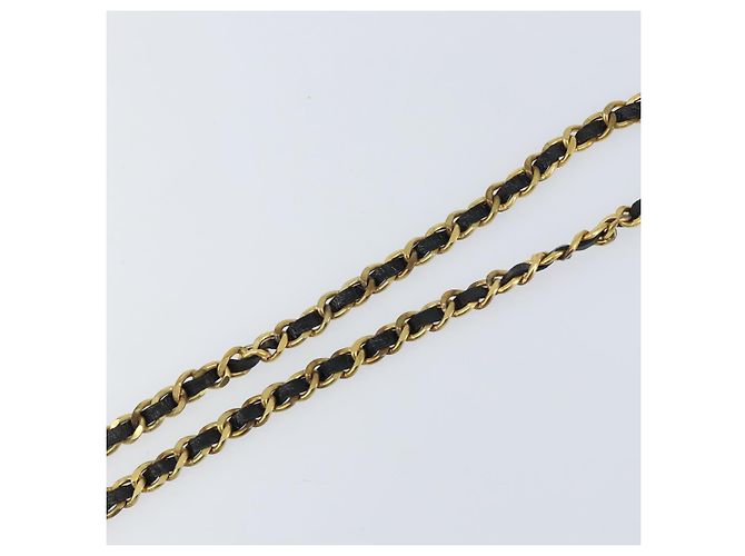 Cinturón de cadena de metal dorado CC Auth bs32091 CHANEL - vista 11