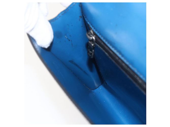 LOUIS VUITTON Epi Pochette Arche Shoulder Bag Blue M52575 LV Auth ar13863 - view 21