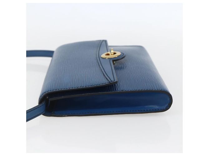 LOUIS VUITTON Epi Pochette Arche Shoulder Bag Blue M52575 LV Auth ar13863 - view 3