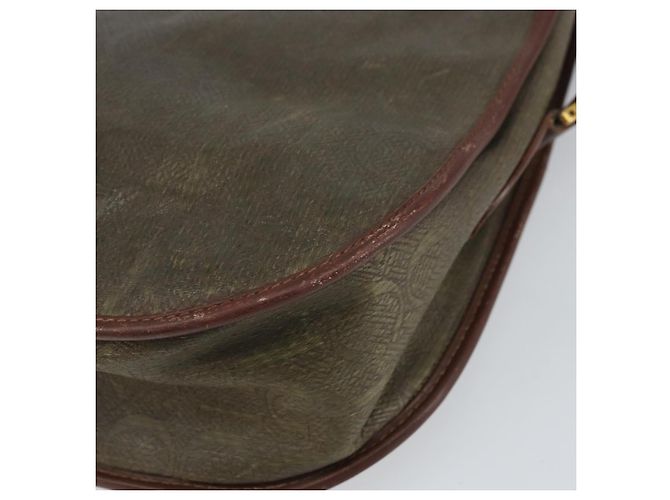 Sac à épaule GUCCI en toile marron doré 001 23 1036 Auth bs32044 - vue 15