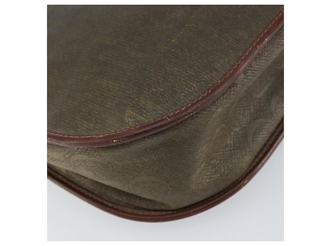 Sac à épaule GUCCI en toile marron doré 001 23 1036 Auth bs32044 - vue 16
