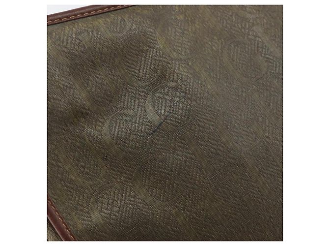 Sac à épaule GUCCI en toile marron doré 001 23 1036 Auth bs32044 - vue 17