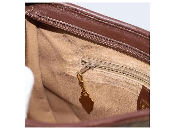 Sac à épaule GUCCI en toile marron doré 001 23 1036 Auth bs32044 - vue 22