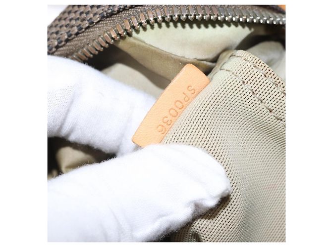 LOUIS VUITTON Damier Geant Sitadan MM Schultertasche Braun M93040 LV Auth BA9025 - Ansicht 12