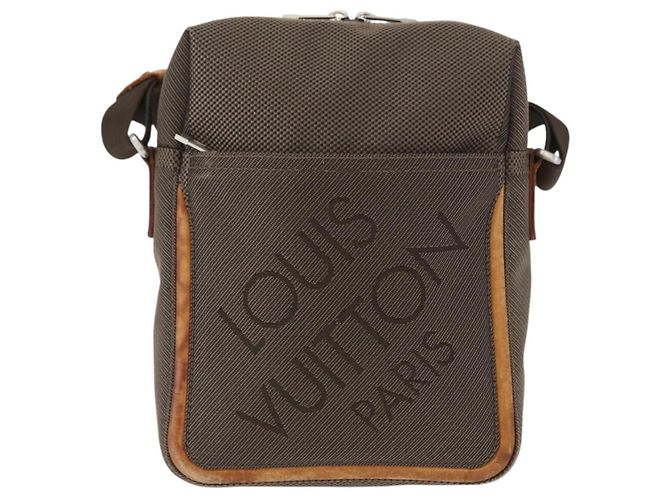 LOUIS VUITTON Damier Geant Sitadan MM Schultertasche Braun M93040 LV Auth BA9025 - Ansicht 13