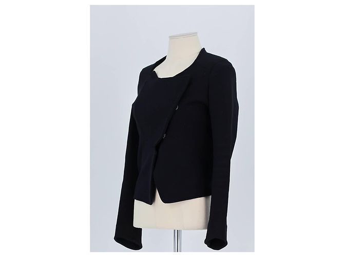 Zadig & Voltaire Giacca di seta nera Nero - vista 4