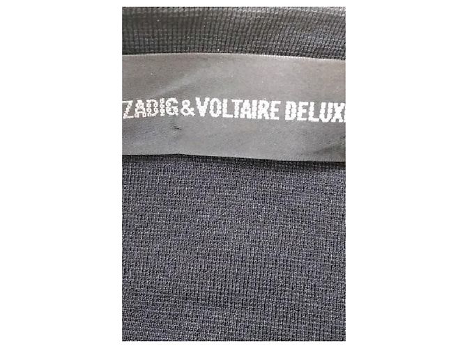 Zadig & Voltaire Giacca di seta nera Nero - vista 7