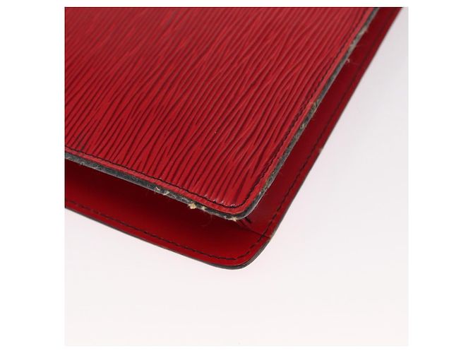 LOUIS VUITTON Clutch Epi Montaigne 27 Rosso M52657 LV Auth 157734 - vista 15