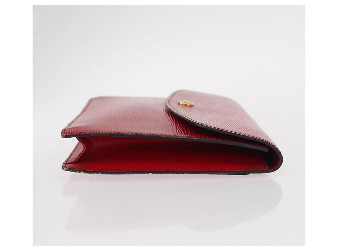 LOUIS VUITTON Clutch Epi Montaigne 27 Rosso M52657 LV Auth 157734 - vista 3