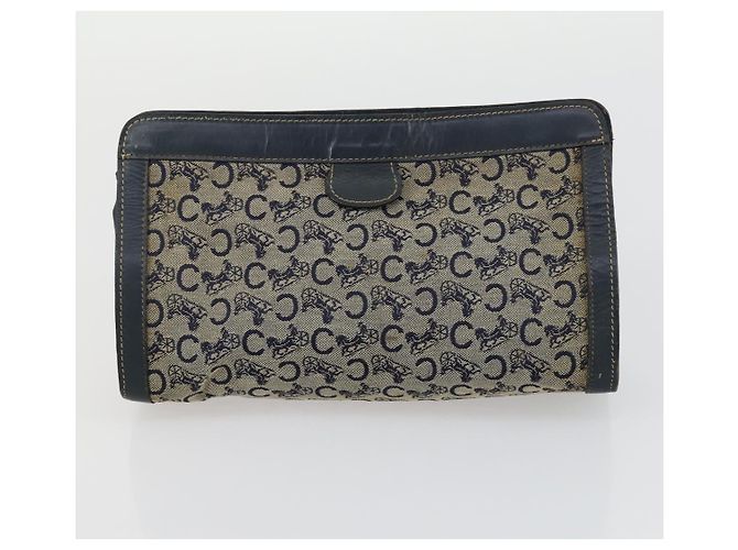 BALLY Borsa a Mano Burberry Celine Pelle Tela 4 Set Beige Rosa Auth 156747 - vista 21
