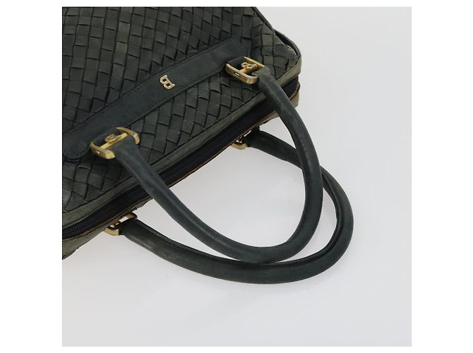 BALLY Borsa a Mano Burberry Celine Pelle Tela 4 Set Beige Rosa Auth 156747 - vista 5