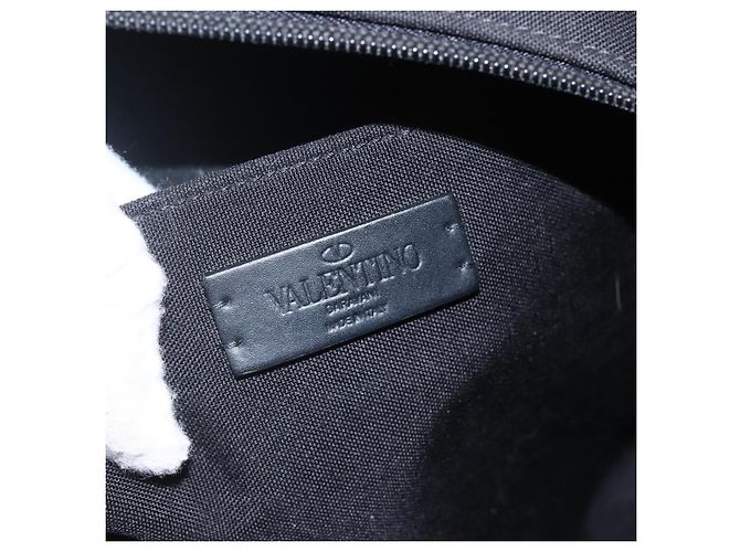 Mochila de nylon negra Valentino Auth ka1198 Negro - vista 10
