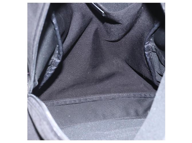 Mochila de nylon negra Valentino Auth ka1198 Negro - vista 11