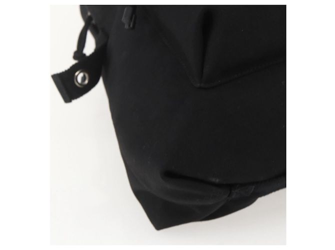 Mochila de nylon negra Valentino Auth ka1198 Negro - vista 17