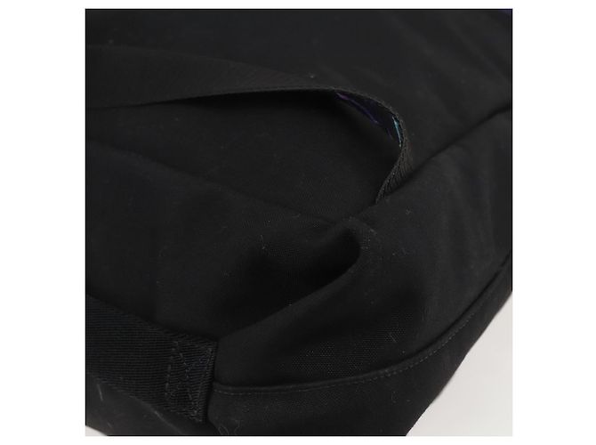 Mochila de nylon negra Valentino Auth ka1198 Negro - vista 18