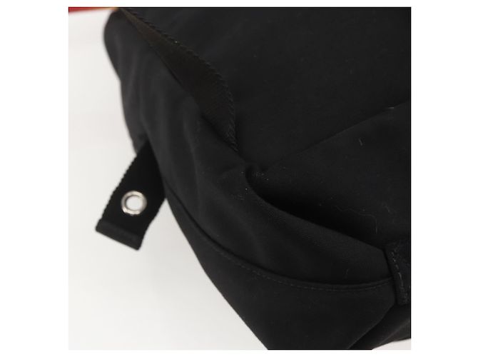 Mochila de nylon negra Valentino Auth ka1198 Negro - vista 19