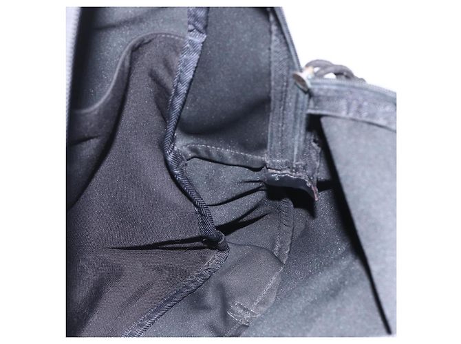 Mochila de nylon negra Valentino Auth ka1198 Negro - vista 20