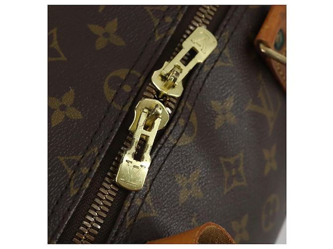 LOUIS VUITTON Borsa Boston Monogram Keepall 50 M41426 LV Auth 155568 Monogramma - vista 10