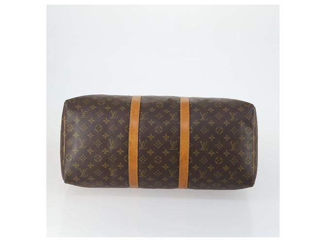 LOUIS VUITTON Borsa Boston Monogram Keepall 50 M41426 LV Auth 155568 Monogramma - vista 5