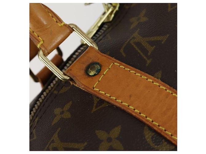 LOUIS VUITTON Borsa Boston Monogram Keepall 50 M41426 LV Auth 155568 Monogramma - vista 9